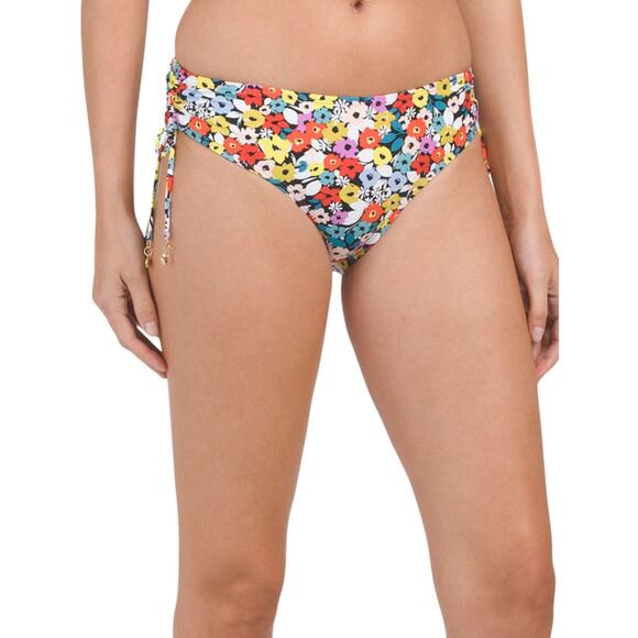 Anne Cole NEW Alex Adjustable Side Tie Bikini Bottom Sz Large - Picture 2 of 8